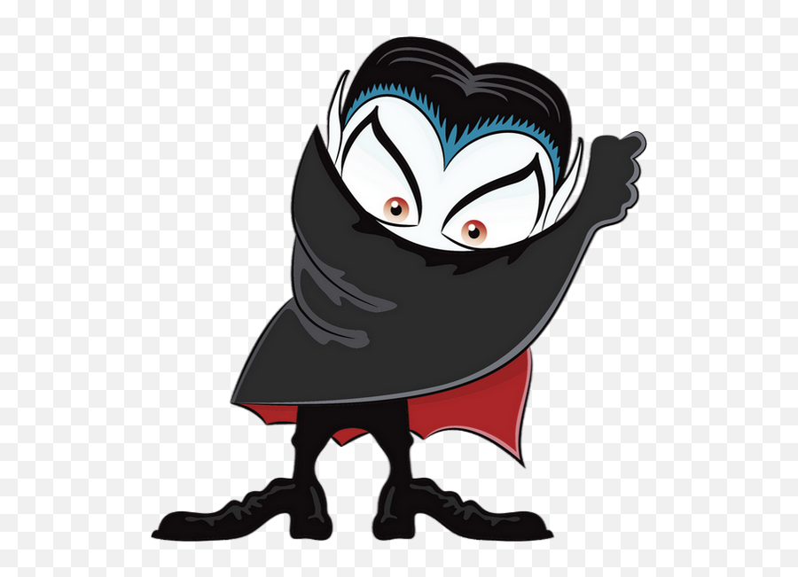 Tube Halloween Dracula Png Scary Character Clipart - Clipart Vampire Emoji,Dracula Clipart