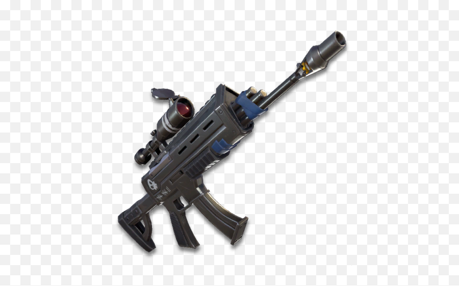 Icon Weapons Sk Death Stalker L - Fortnite Scoped Weapon Emoji,Fortnite Guns Png