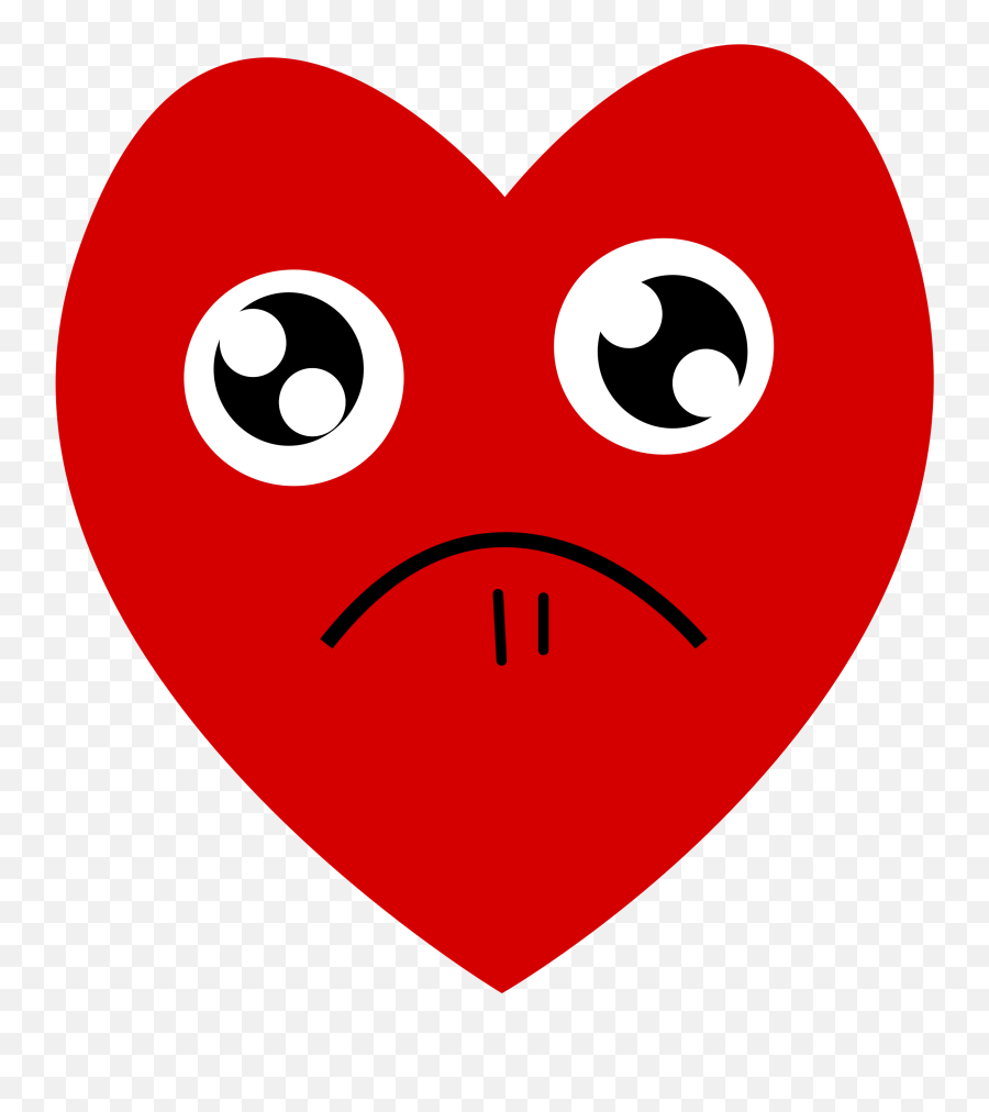 Pitiful Heart As A Clipart Free Image - Corazon Triste Animado Png Emoji,Tags Clipart
