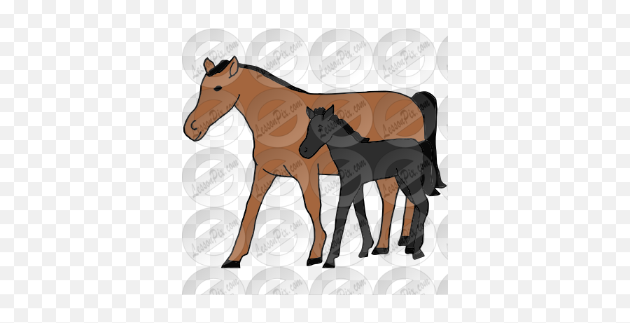 Horses Picture For Classroom Therapy Use - Great Horses Animal Figure Emoji,Horses Png