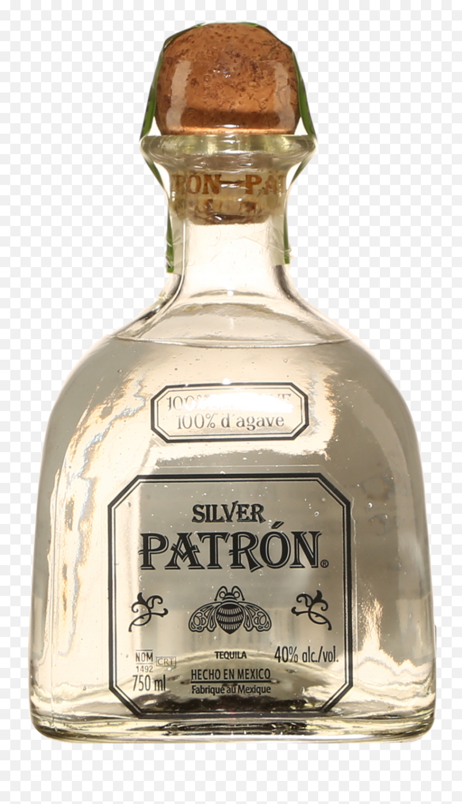 Patron Silver - Patron Saq Emoji,Patron Bottle Png