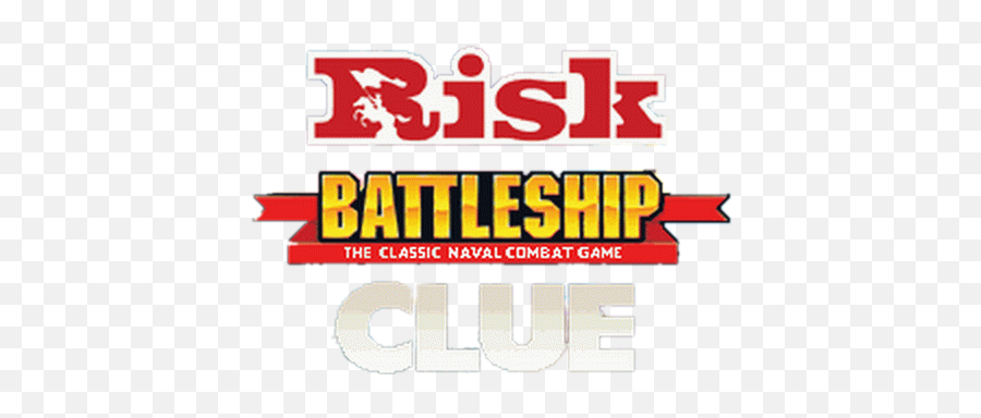 3 Game Pack Risk Battleship Clue Details - Launchbox Risk Emoji,Clue Logo