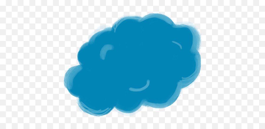 Blue Cloud Sky Emoji,Blue Cloud Png