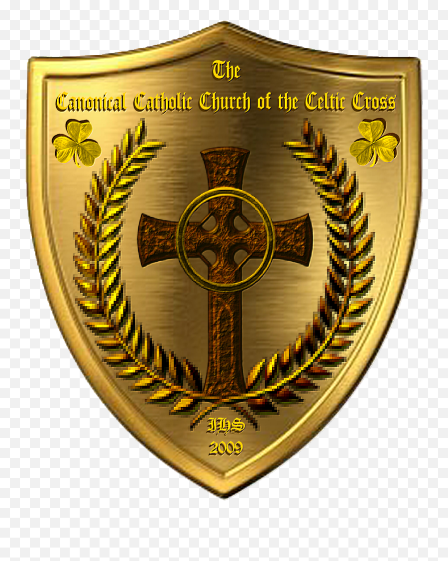 Our Canonical Catholic Church Of The Celtic Cross Shield Emoji,Catholic Church Logo