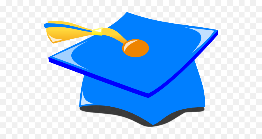 Free Graduation Cap Blue Clipart Download Free Clip Art - Graduation Hat Vector Blue Emoji,Graduation Cap Clipart