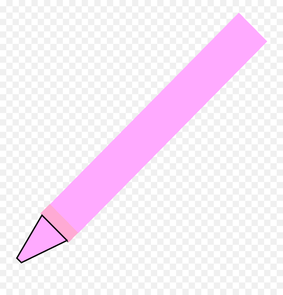 Pink Crayon Svg Vector Pink Crayon Clip Art - Svg Clipart Emoji,White Crayon Clipart