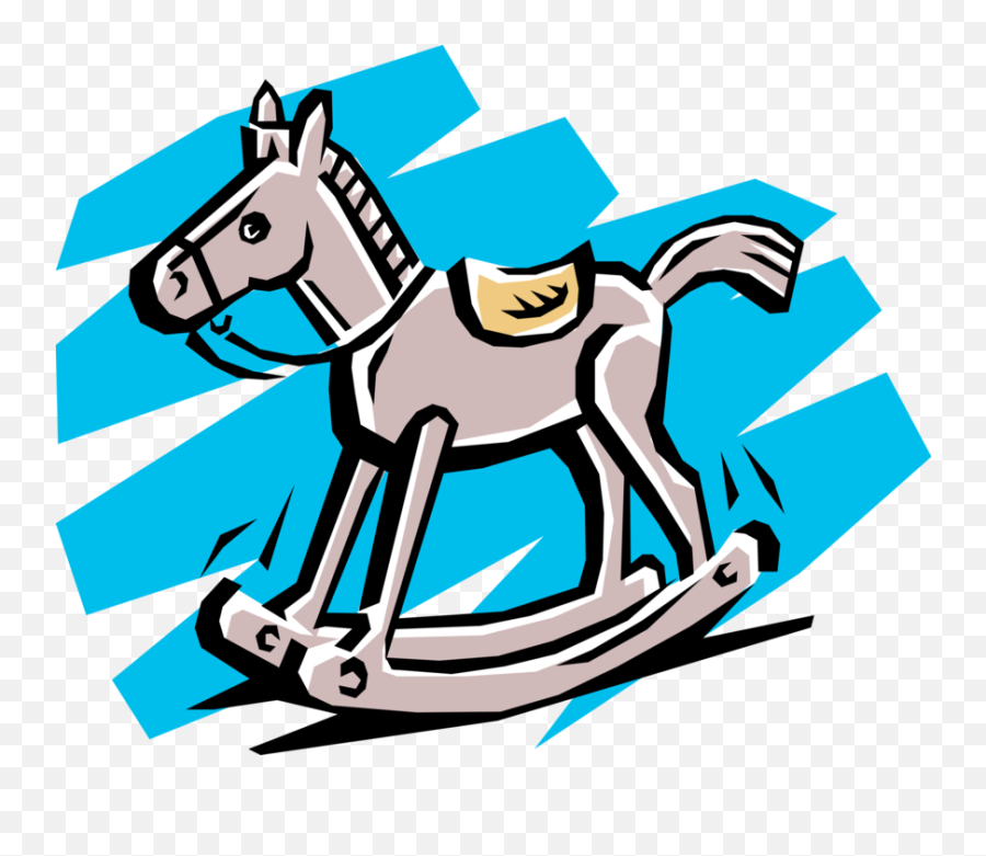 Rocking Horse Toy - Vector Image Emoji,Trojan Horse Clipart