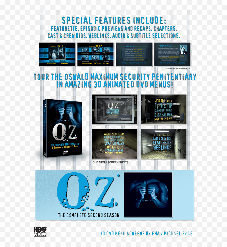 Interactive Home Video Dvd Design U0026 Production By Emoji,Carolco Logo