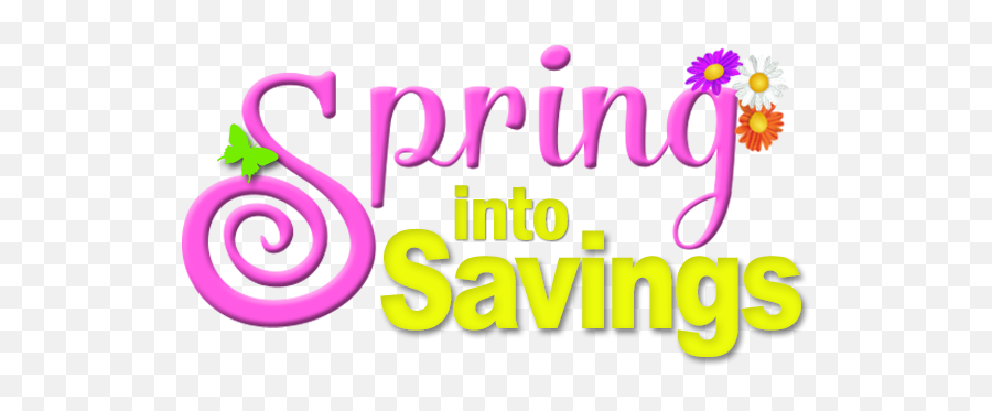 Download Spring Into Savings Clipart Png Image With No Emoji,Springs Clipart
