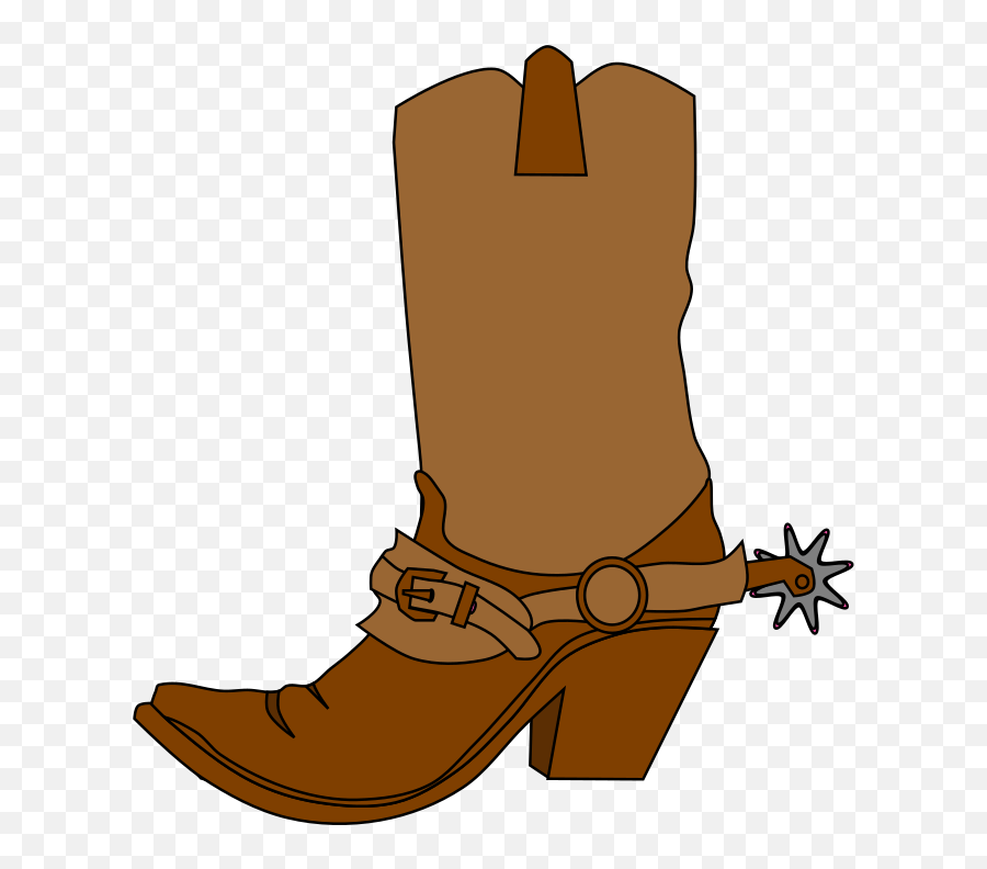 Boots Clip Art At Clker - Clipart Little Cowboy Boots Emoji,Boots Clipart