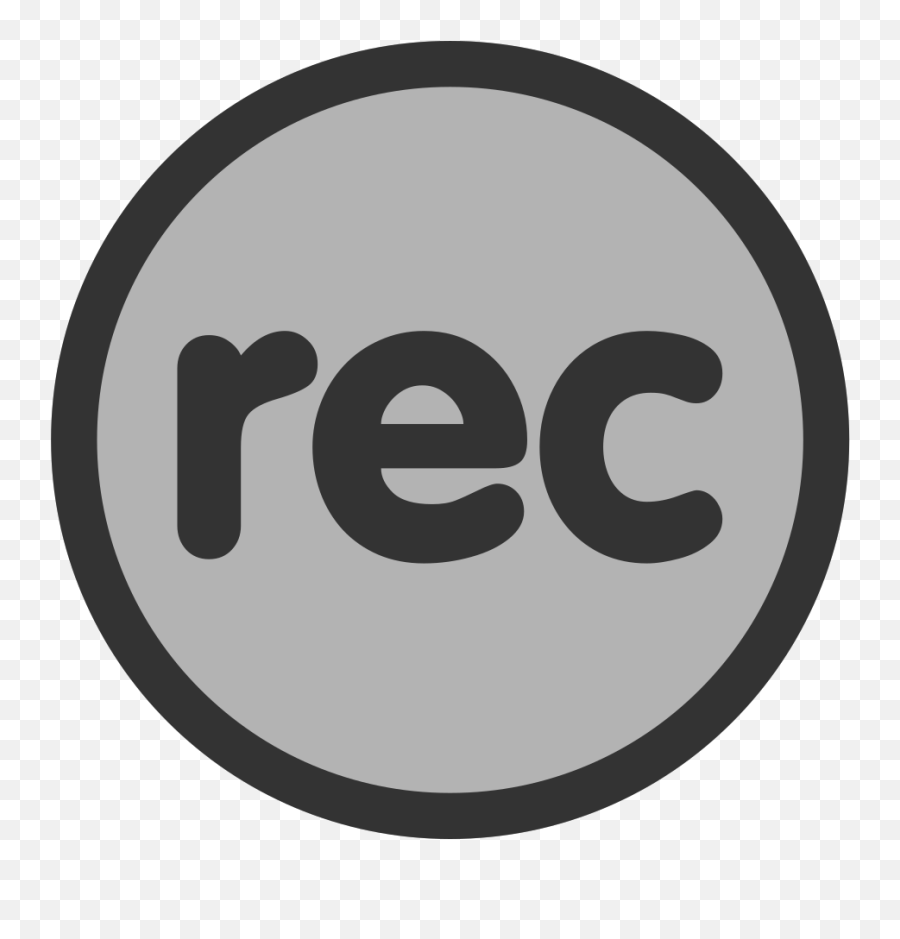 Download Hd Ftkrec Record Clipart Png - Recording Icon Svg Emoji,Record Clipart