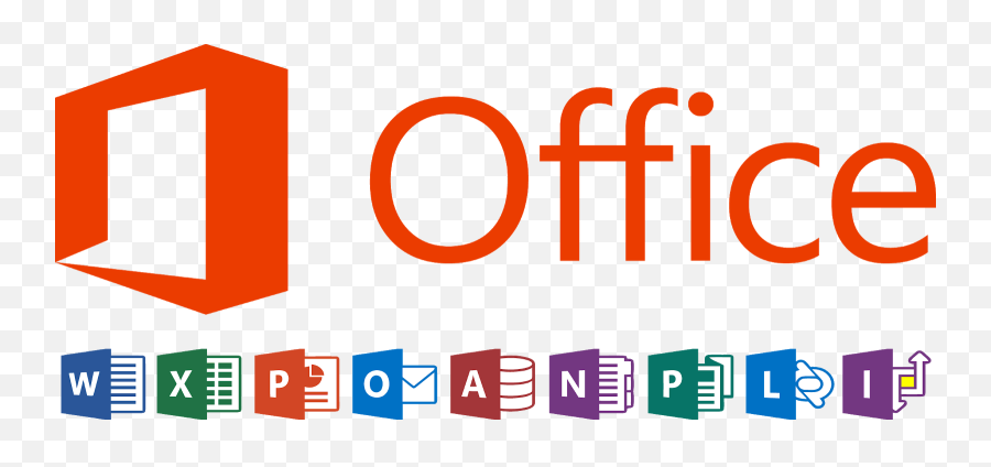 2018 Microsoft Office Logos - Microsoft Office 2007 Emoji,The Office Logo