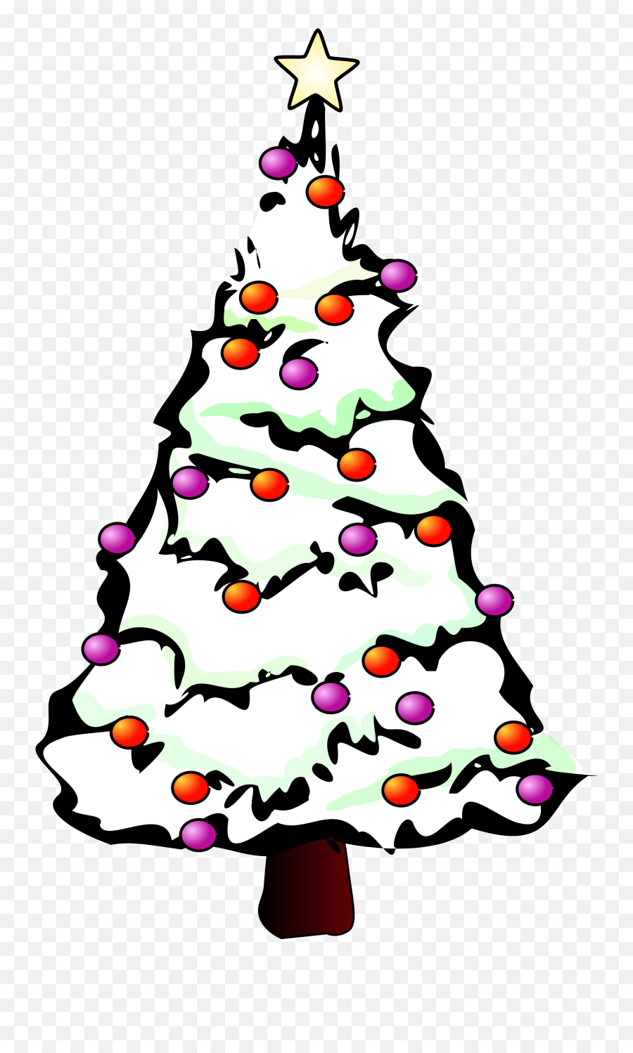 Christmas Tree Artwork - Black And White Clipart Christmas Trees Emoji,Free Christmas Tree Clipart