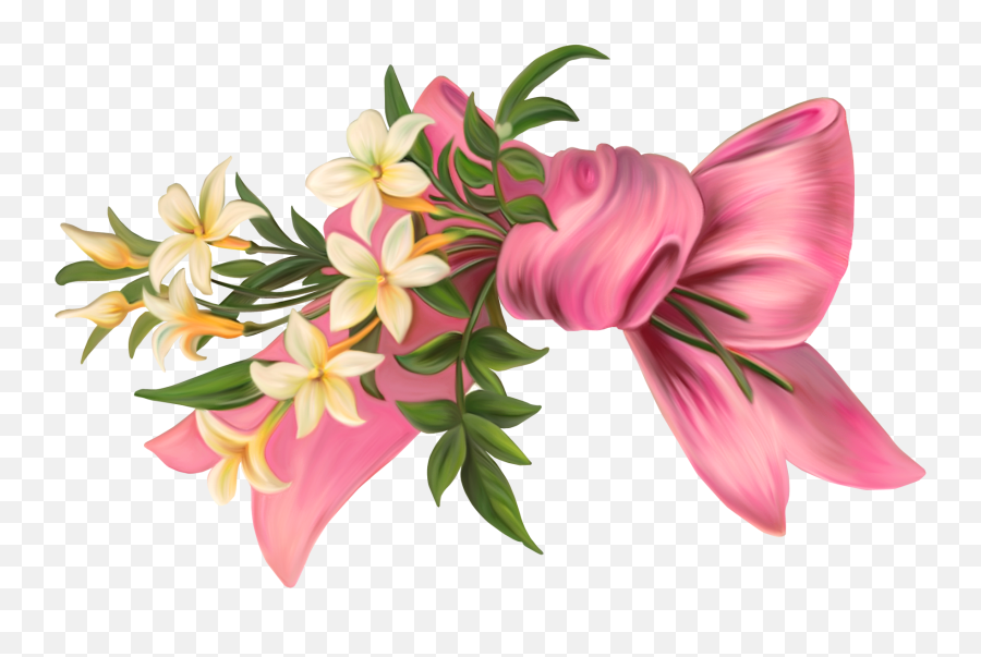 Download Flowers Png 8 Hq Png Image - Flower Bow Png Emoji,Flower Png