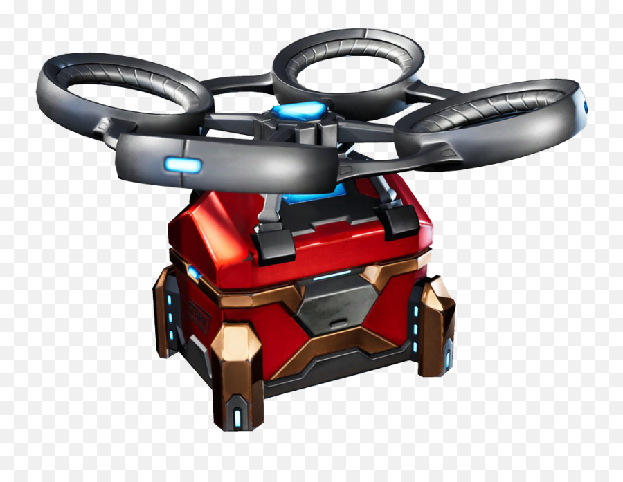 Stark Supply Drone - Fortnite Drone Emoji,Fortnite Chest Png