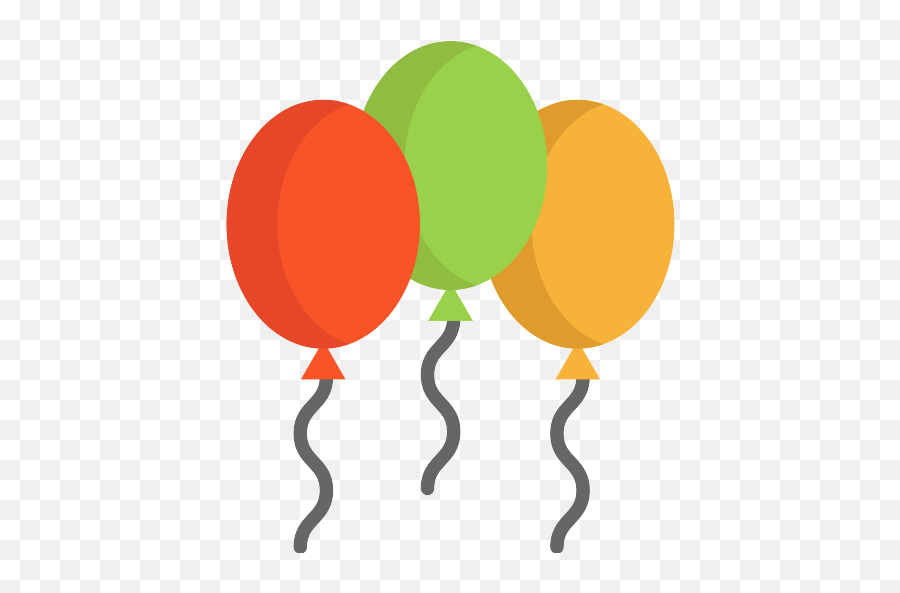 Balloons Birthday Vector Svg Icon 6 - Png Repo Free Png Icons Balloon Emoji,Birthday Png
