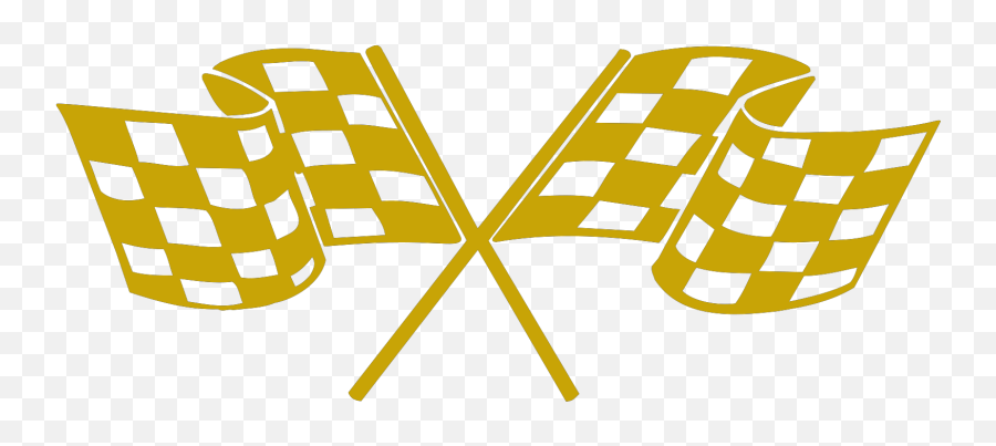 Gold Racing Flag Clip Art - Vector Checker Flag Clip Art Emoji,Racing Flag Clipart