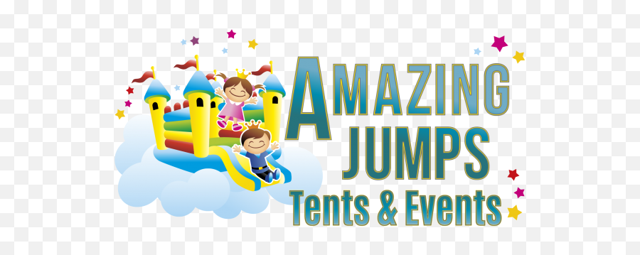 Amazing Jumps - Bounce House Jumper Water Slide In Emoji,Bounce House Logo