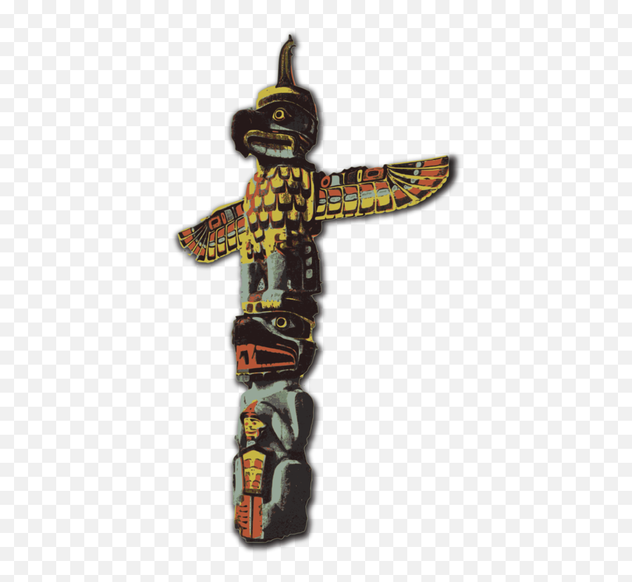Toy Art Totem Pole Png Clipart - Totem Pole Png Emoji,Pole Png