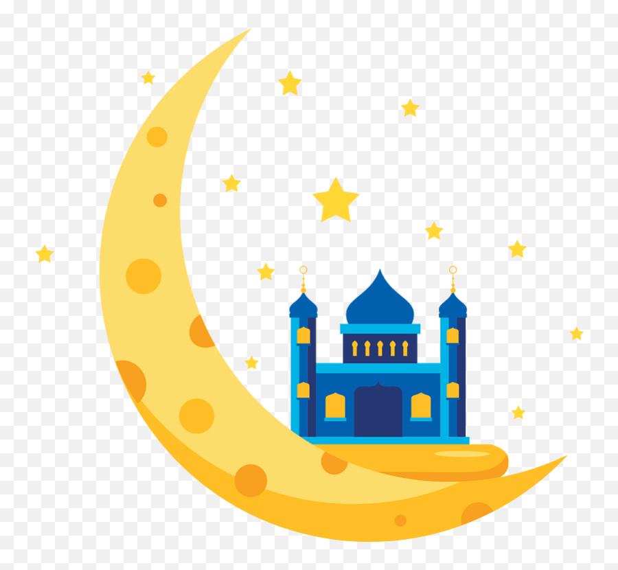 Ramadan Moon Clipart Free Download Transparent Png Creazilla Emoji,Free Moon Clipart