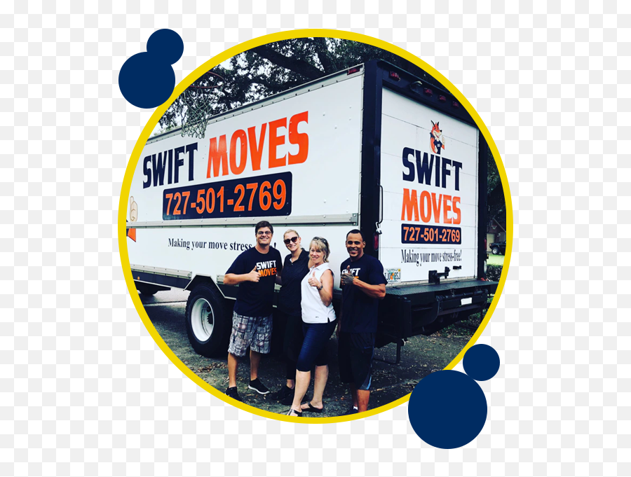Local Moving Service By Swift Moves Llc Emoji,Moving Truck Png