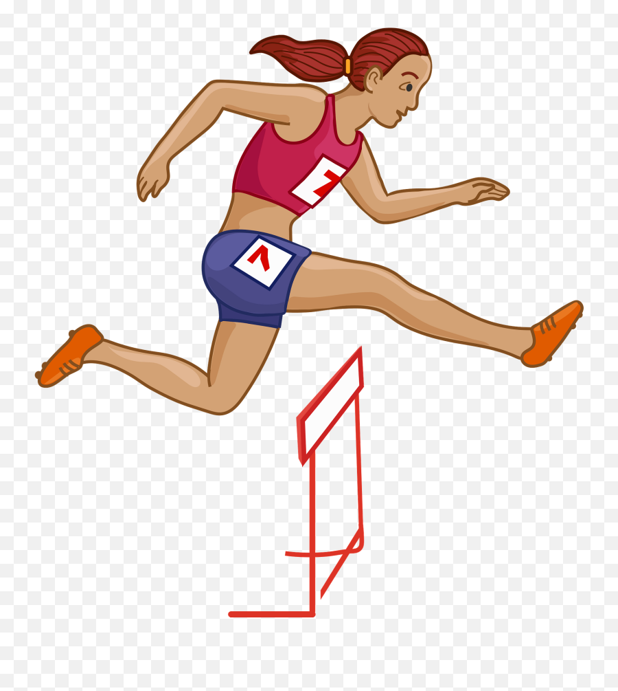 Track And Field Athlete Clipart - Athletics Clipart Track And Field Emoji,Track Clipart