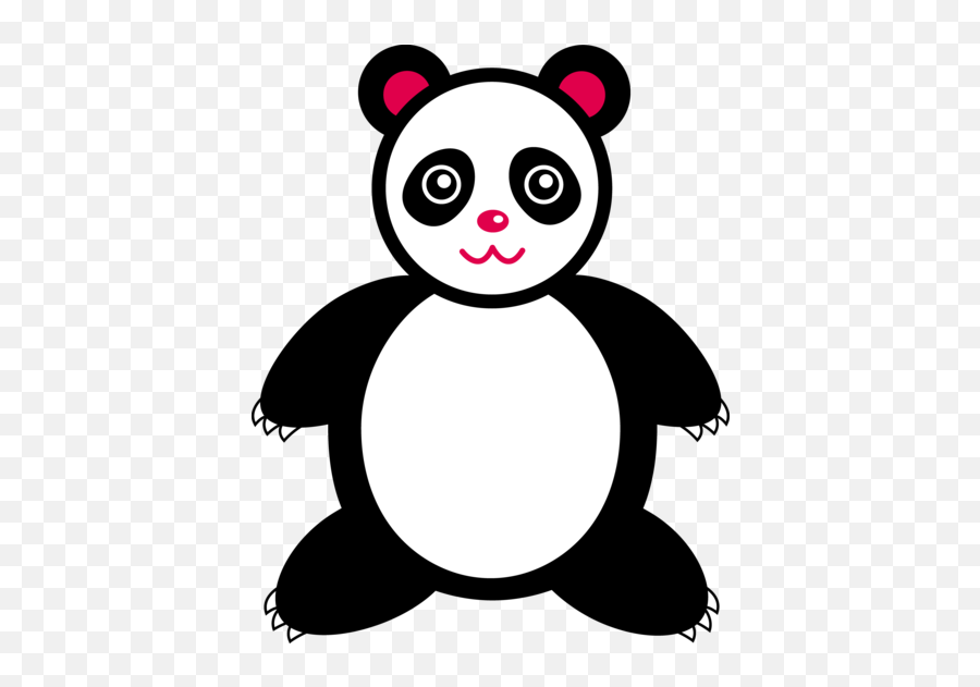 Download Hd Cute Panda Bear Clipart Free Images Clipartbold Emoji,Free Bear Clipart