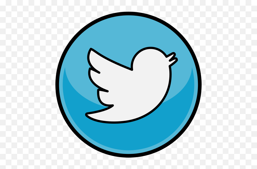 Media Social Twitter Icon - Free Download On Iconfinder Emoji,Twitter Logo Circle Png