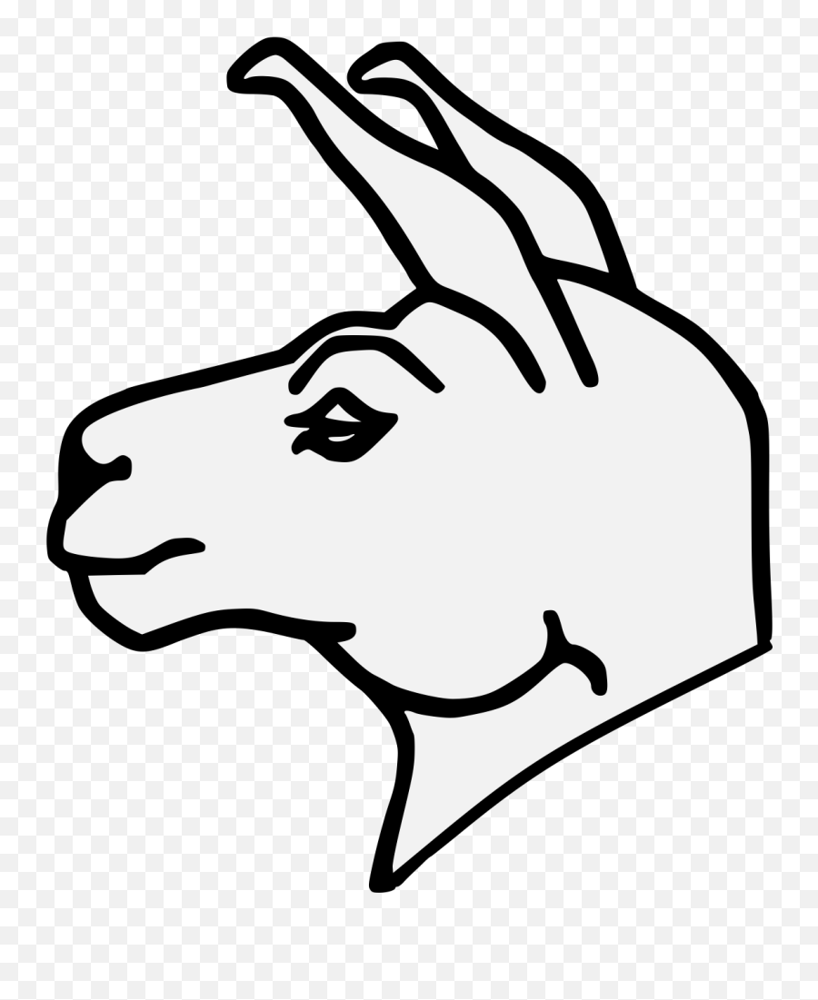Llama - Sketch Emoji,Llama Clipart Black And White