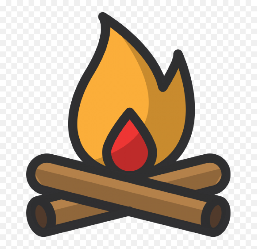 Bonfire Png Clipart - Clipart Bonfire Emoji,Bonfire Clipart