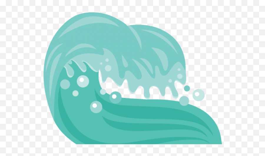 Wave Clipart Png - Art Emoji,Wave Clipart