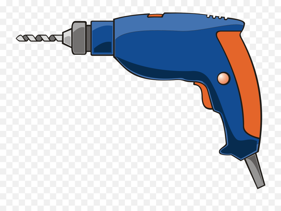 Power Tool Clipart - Drill Clipart Transparent Cartoon Power Tools Clipart Emoji,Tool Clipart