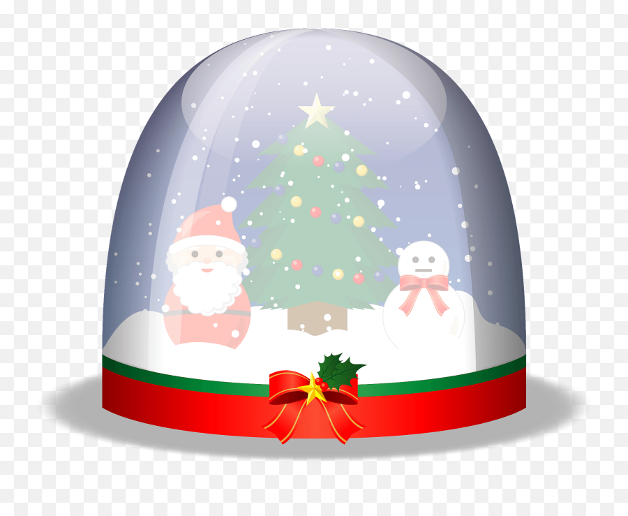 Christmas Snow Globe Clipart Free Download Transparent Png - Png Transparent Christmas Snow Globe Clipart Emoji,Winter Scene Clipart