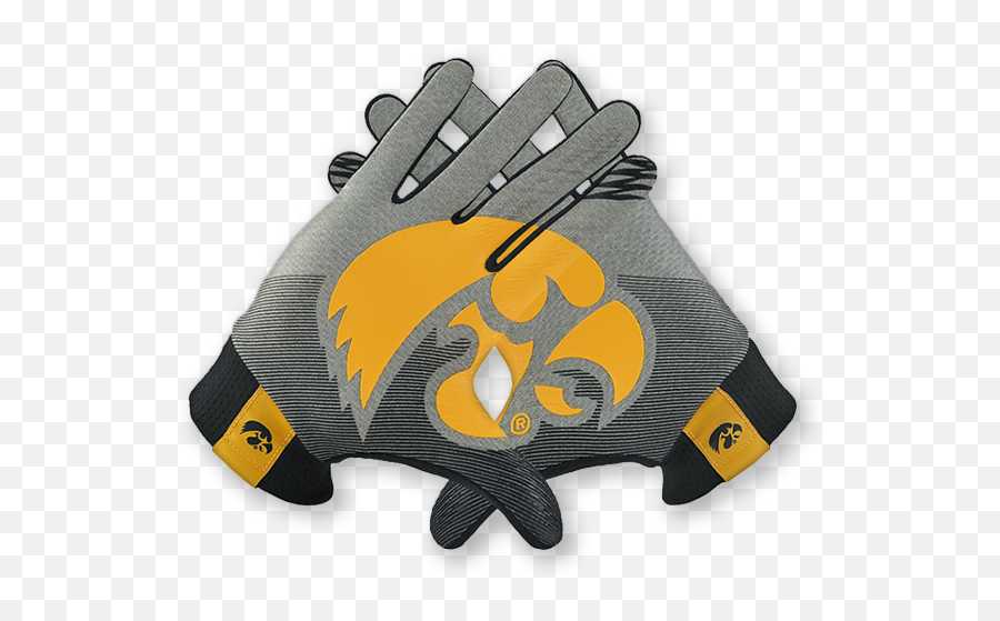 Gameday - Iowa Football Gloves Emoji,Iowa Hawkeye Logo