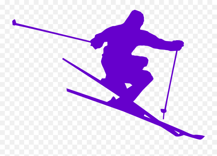 Slope Recreation Silhouette Png Clipart - Skier Clip Art Emoji,Snowboarders Clipart