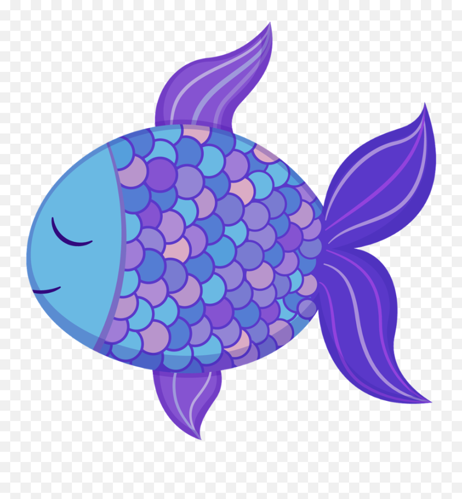 Fish Clipart Free Cute Transparent - Cute Transparent Background Fish Clipart Emoji,Fish Clipart