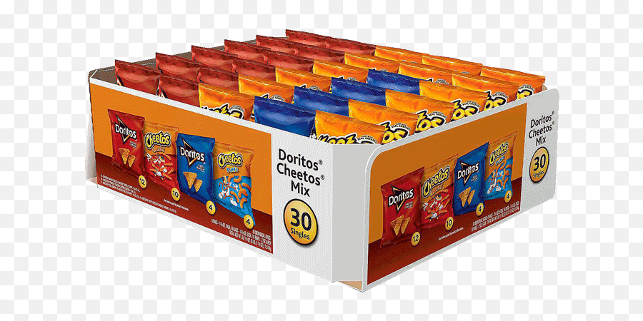 Frito - Lay Doritos And Cheetos Mix Variety Pack 30 Ct Doritos Variety Pack 30 Ct Emoji,Doritos Transparent