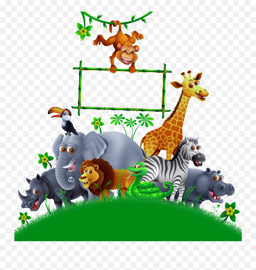 Playground Clipart Png - Royalty Free Indoor Transprent Png Wild Animals Cartoon Png Emoji,Playground Clipart