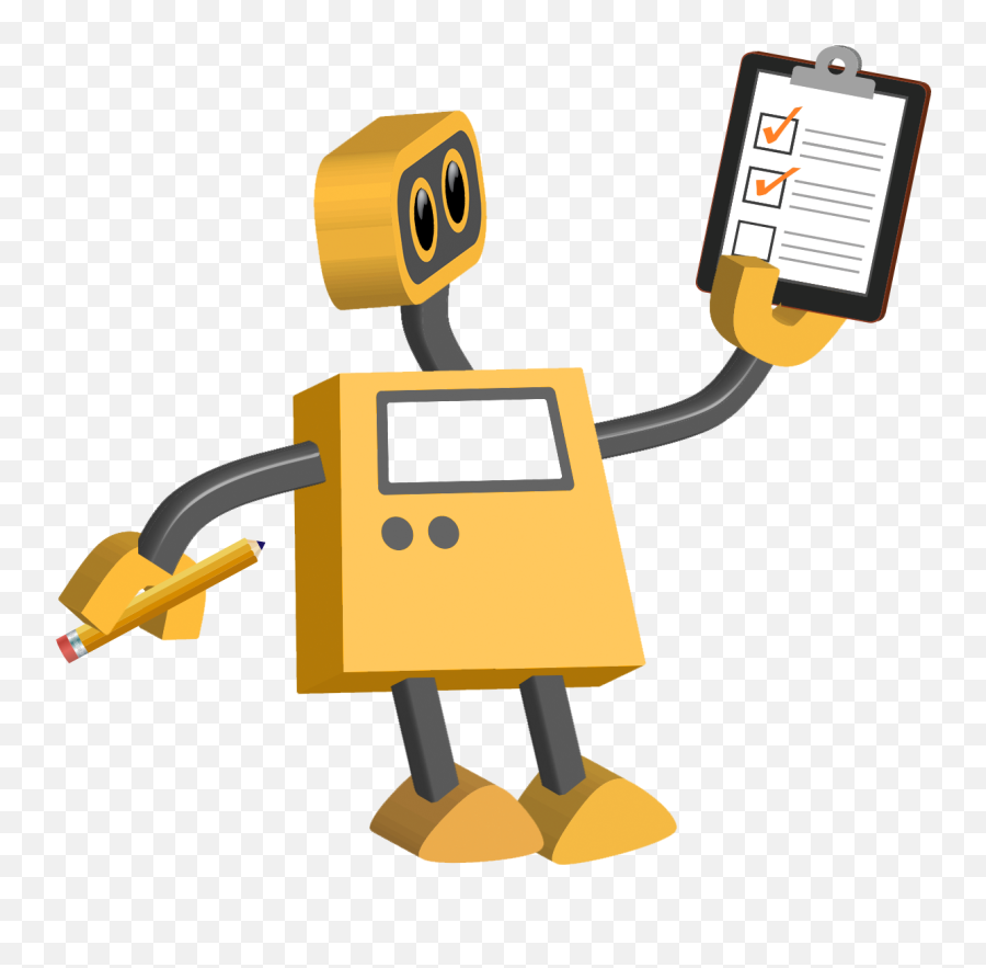 Robot 72 - Yellow Robot Png Emoji,Robot Transparent Background