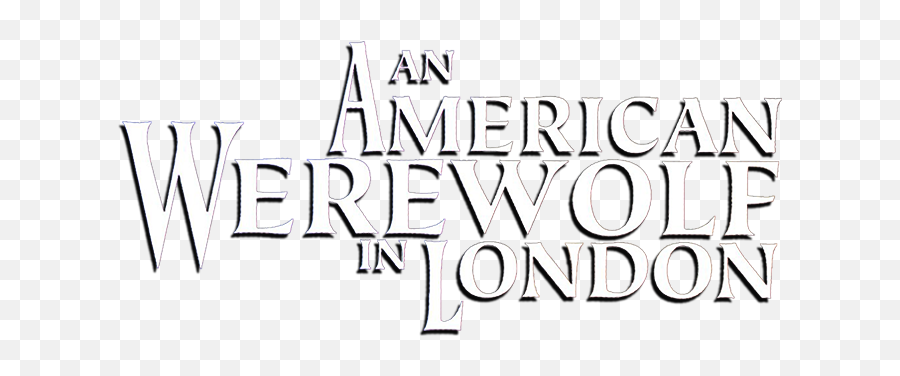 An American Werewolf In London - Language Emoji,Werewolf Logo