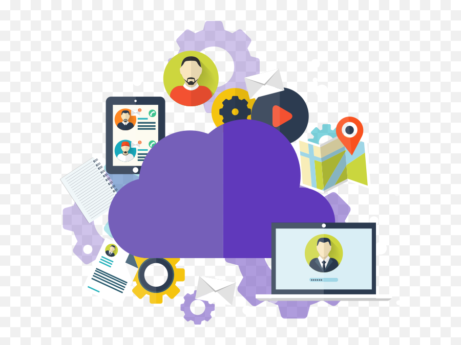 Technology Clipart Innovation - Cloud Computing Emoji,Technology Clipart