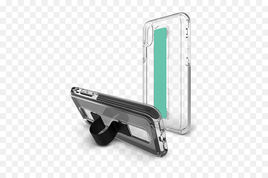 Slidevue Fingerloop Kickstand Phone - Iphone 12 Pro Case With Finger Strap Clear Emoji,Transparent Iphone 6 Plus Cases