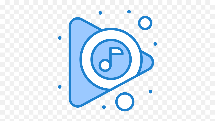 Brand Google Logo Music Play Product Icon - Free Download Play Music Blue Icon Emoji,Music Logo