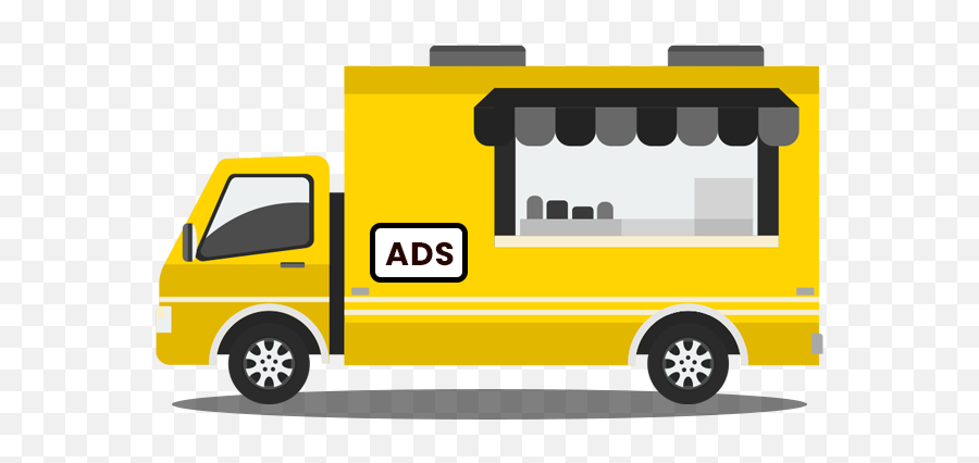 Digital Food Truck Advertising - Food Truck Marketing In New Emoji,Pickup Png