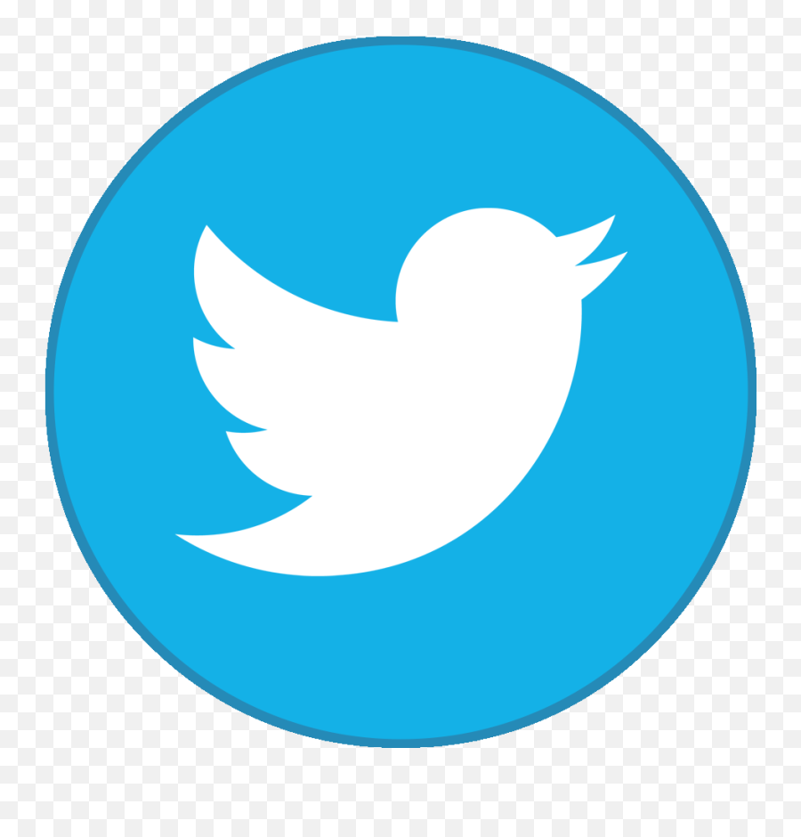 Twitter Round Logo Png Transparent - Twitter Logo Png Emoji,Instgram Logo