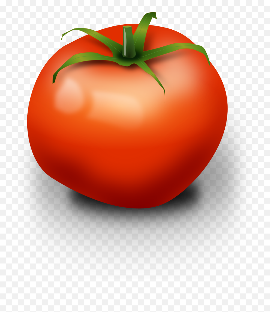 Clipartpicture Of Healthy Tomato - Tomato Plant Fruit Clipart Emoji,Healthy Clipart