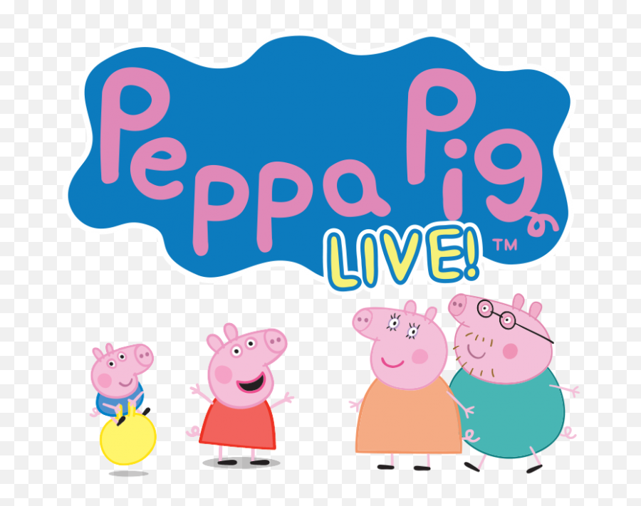 Download Peppa Pig Party Pass - Peppa Pig Logo Full Size Peppa Emoji,Pig Logo