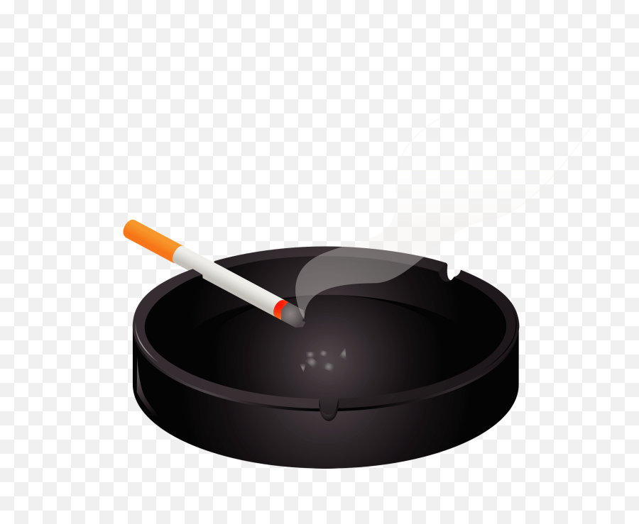 Cigarette Ashtray Clipart - Cigarette Emoji,Cigarette Clipart