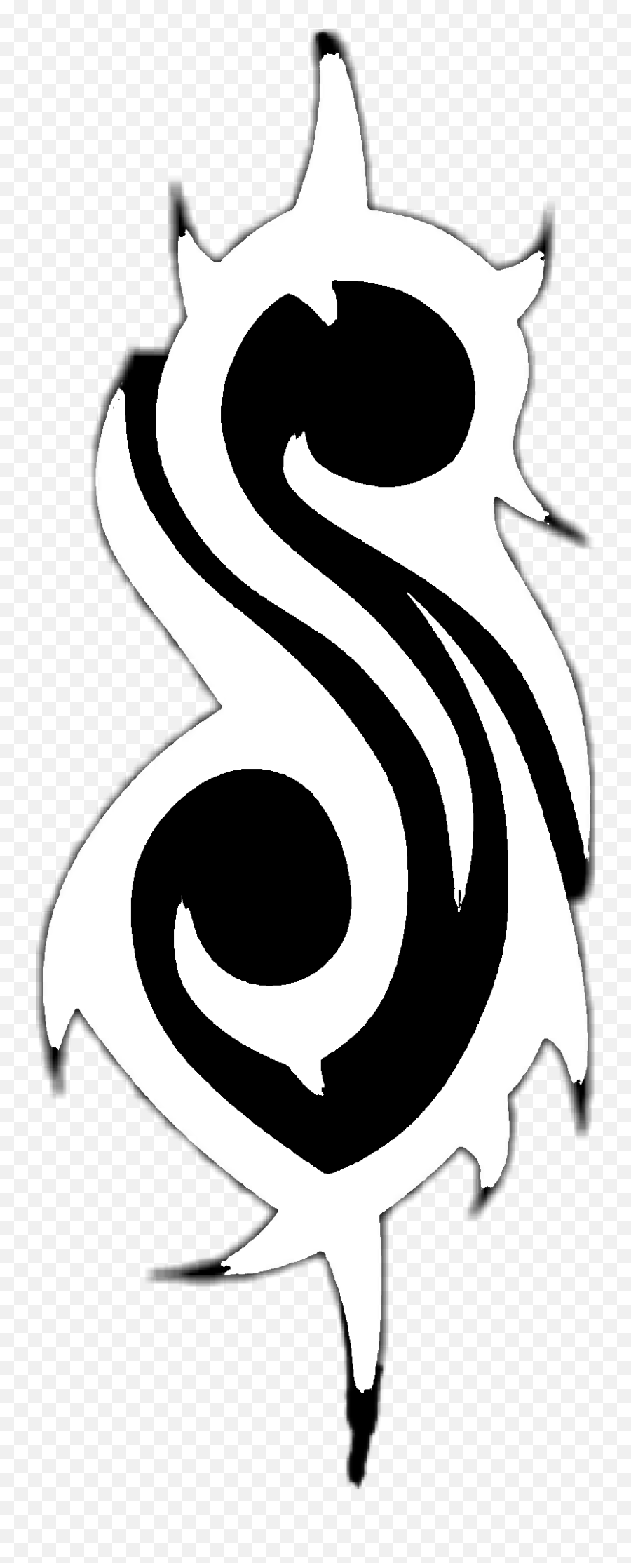 Slipknot Logo Slipknotlogo Sticker - Logo Transparent Slipknot Png Emoji,Slipknot Logo