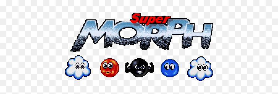 Supermorph - Dot Emoji,Snes Logo